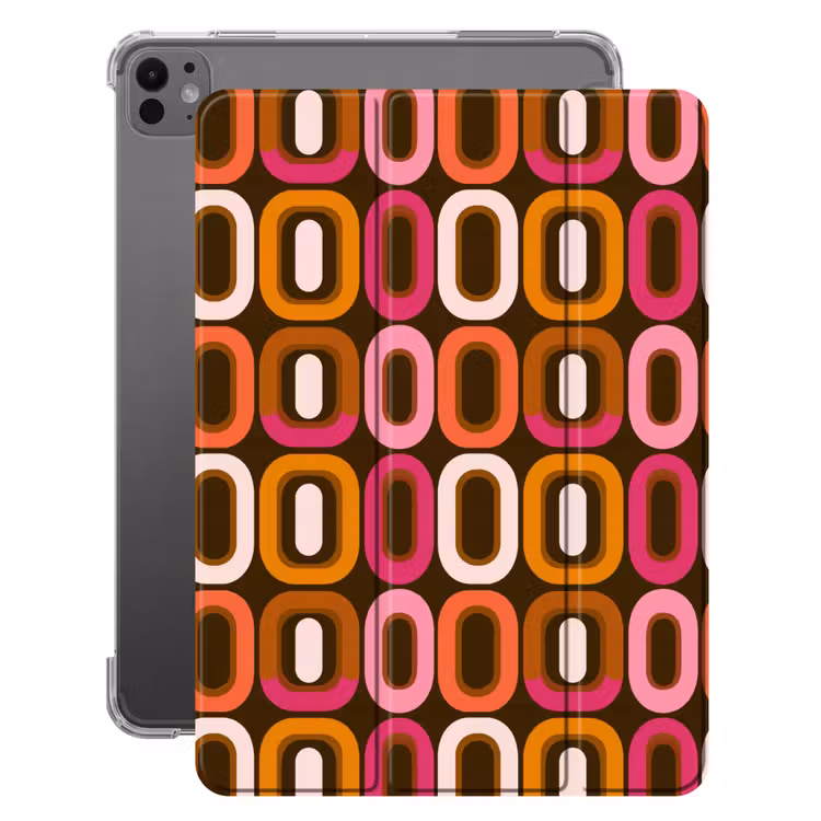 iPad-Hülle - Modern - Retro - Farbenfroh — 1
