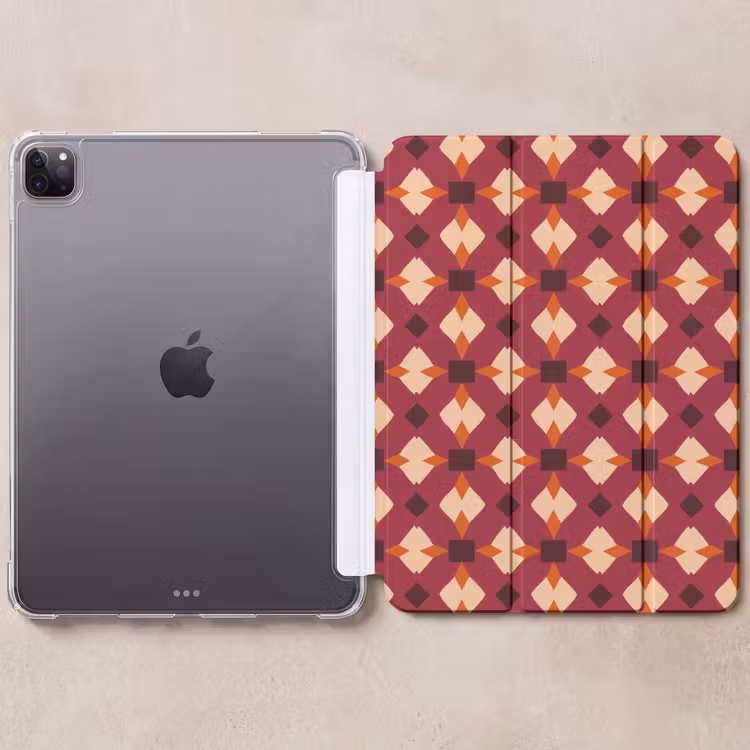 iPad-Hülle - Retro - Gemustert - Farbenfroh — 6
