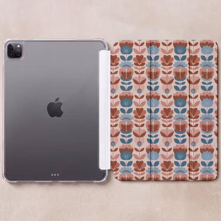 iPad-Hülle - Vintage - Motiv - Farbenfroh — 6