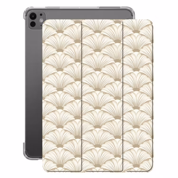 iPad-Hülle - Klassisch - Kunst - Beige — 1