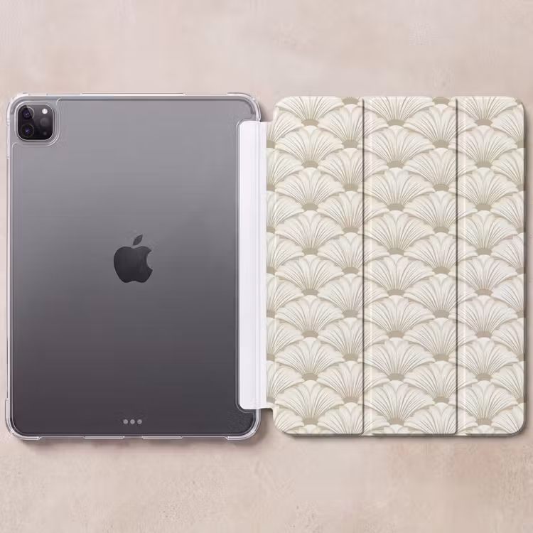 iPad-Hülle - Klassisch - Kunst - Beige — 6