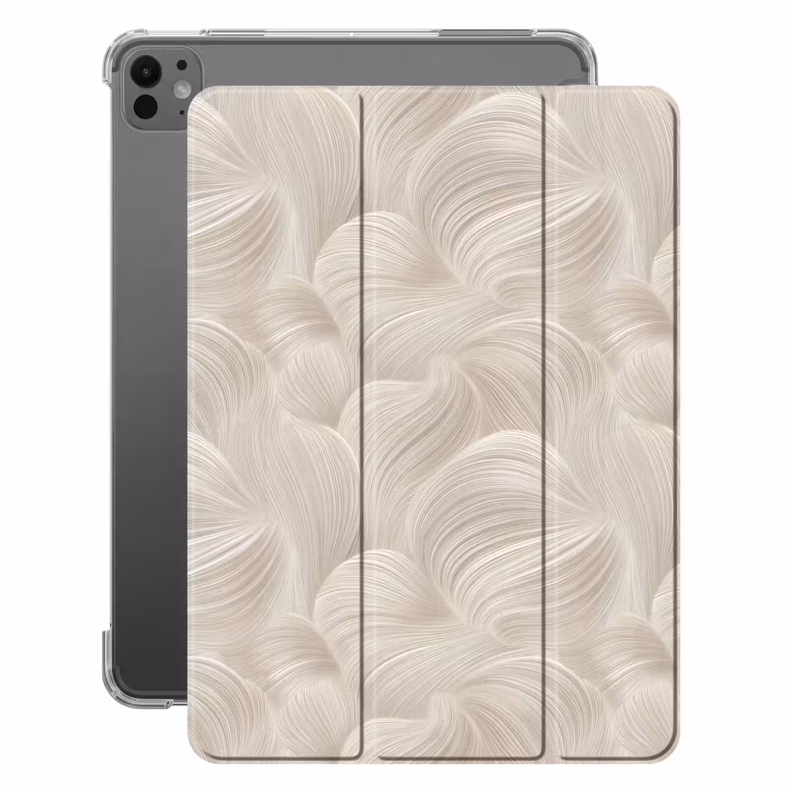 iPad-Hülle - Lines - Ventilator - Beige — 1