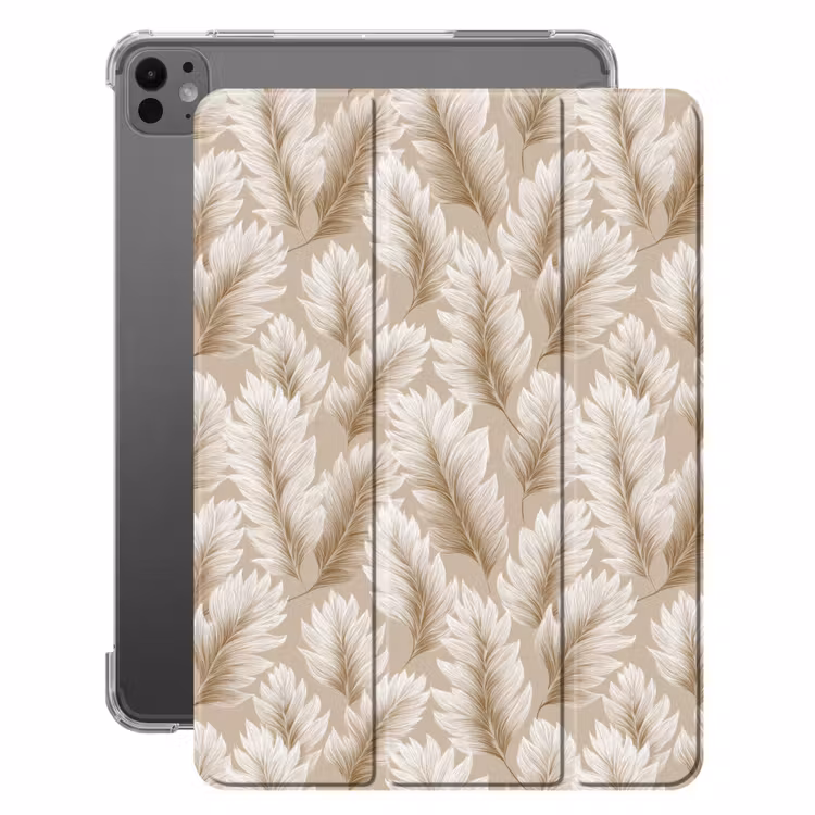 iPad-Hülle - Botanisch - Muster - Beige — 1