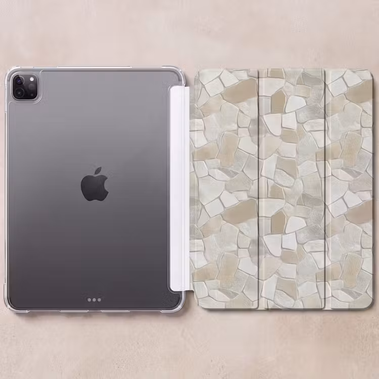 iPad-Hülle - Mosaik - Steine - Beige — 6