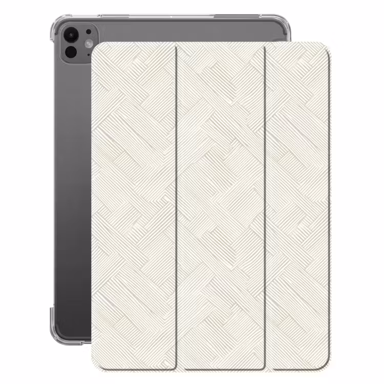 iPad-Hülle - Textur - Abstrakt - Beige — 1