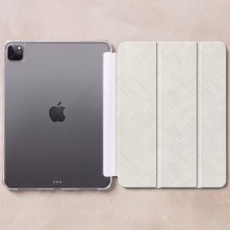 iPad-Hülle - Textur - Abstrakt - Beige — 6