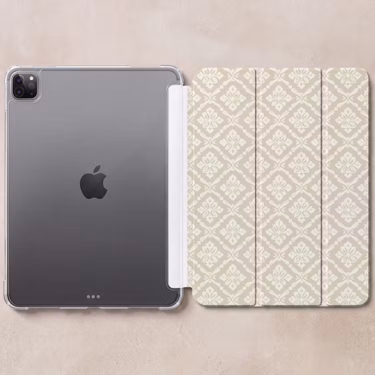 iPad-Hülle - Floral - Ornament - Beige — 6