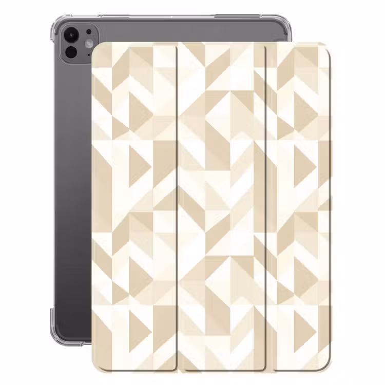 iPad-Hülle - Modern - Abstrakt - Beige — 1