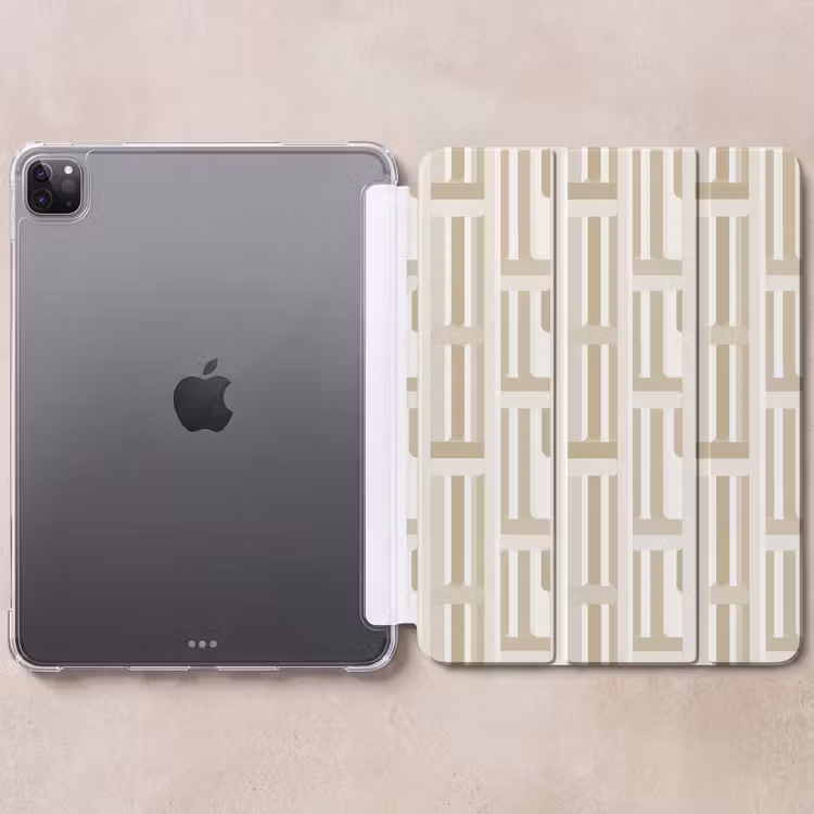 iPad-Hülle - Modern - Geometrisch - Beige — 6