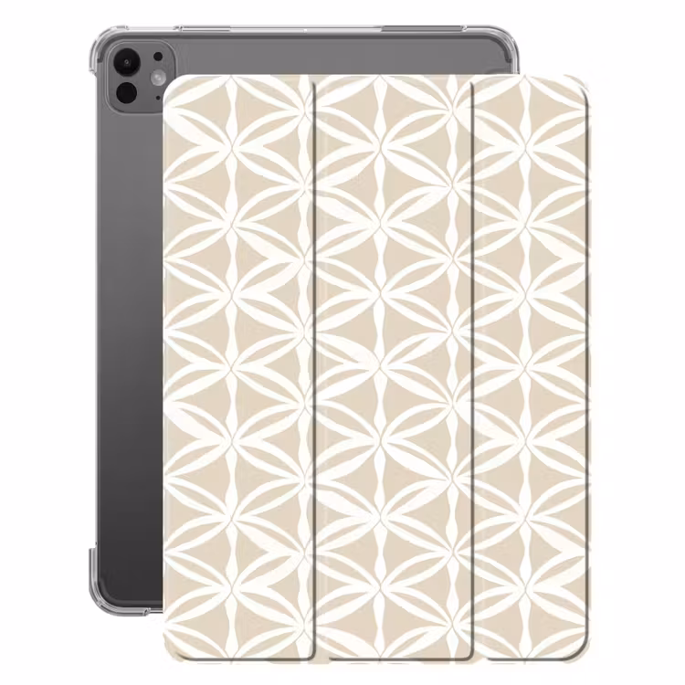 iPad-Hülle - Motiv - Modern - Beige — 1