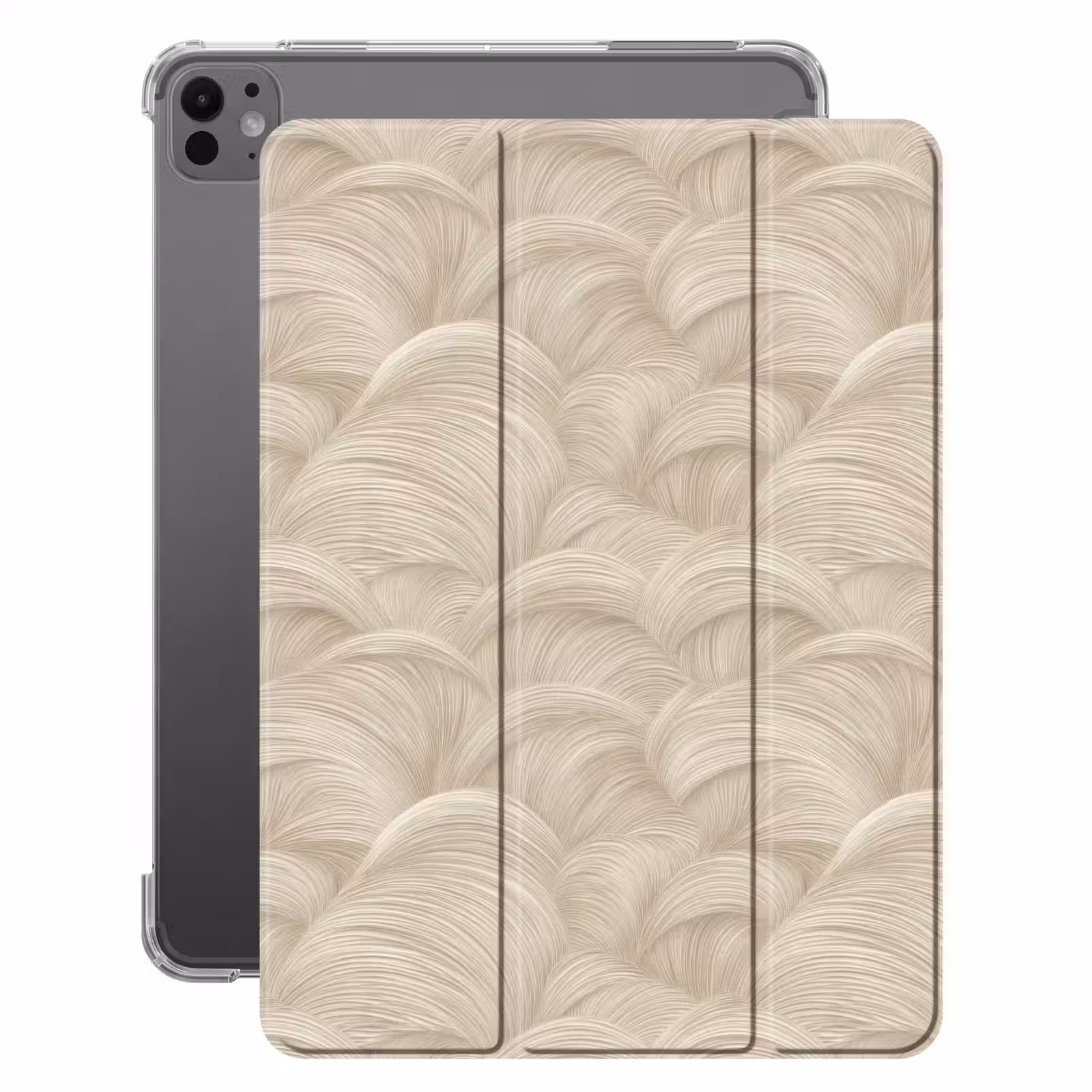 iPad-Hülle - Bögen - Muster - Beige — 1