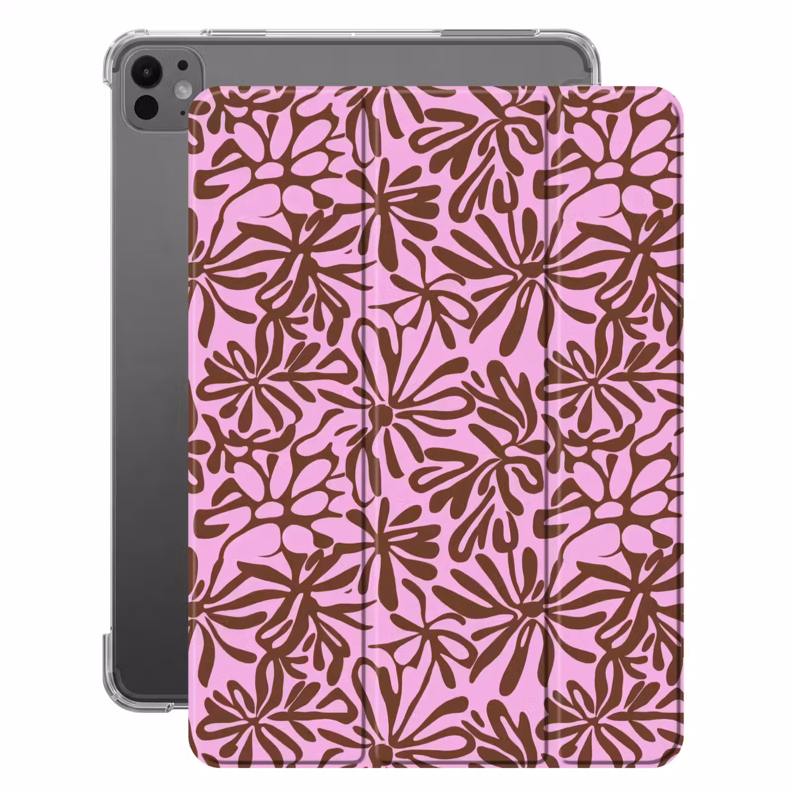 iPad-Hülle - Bio - Muster - Rosa — 1