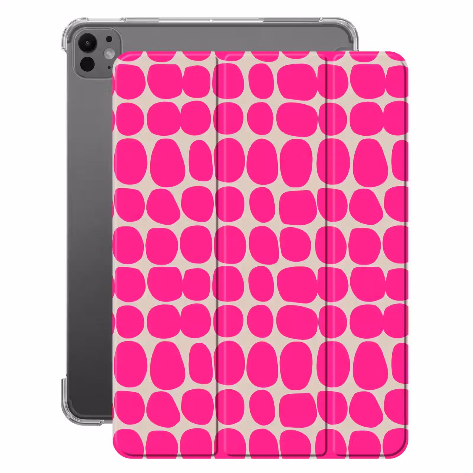 iPad-Hülle - Polka dots - Muster - Rosa — 1