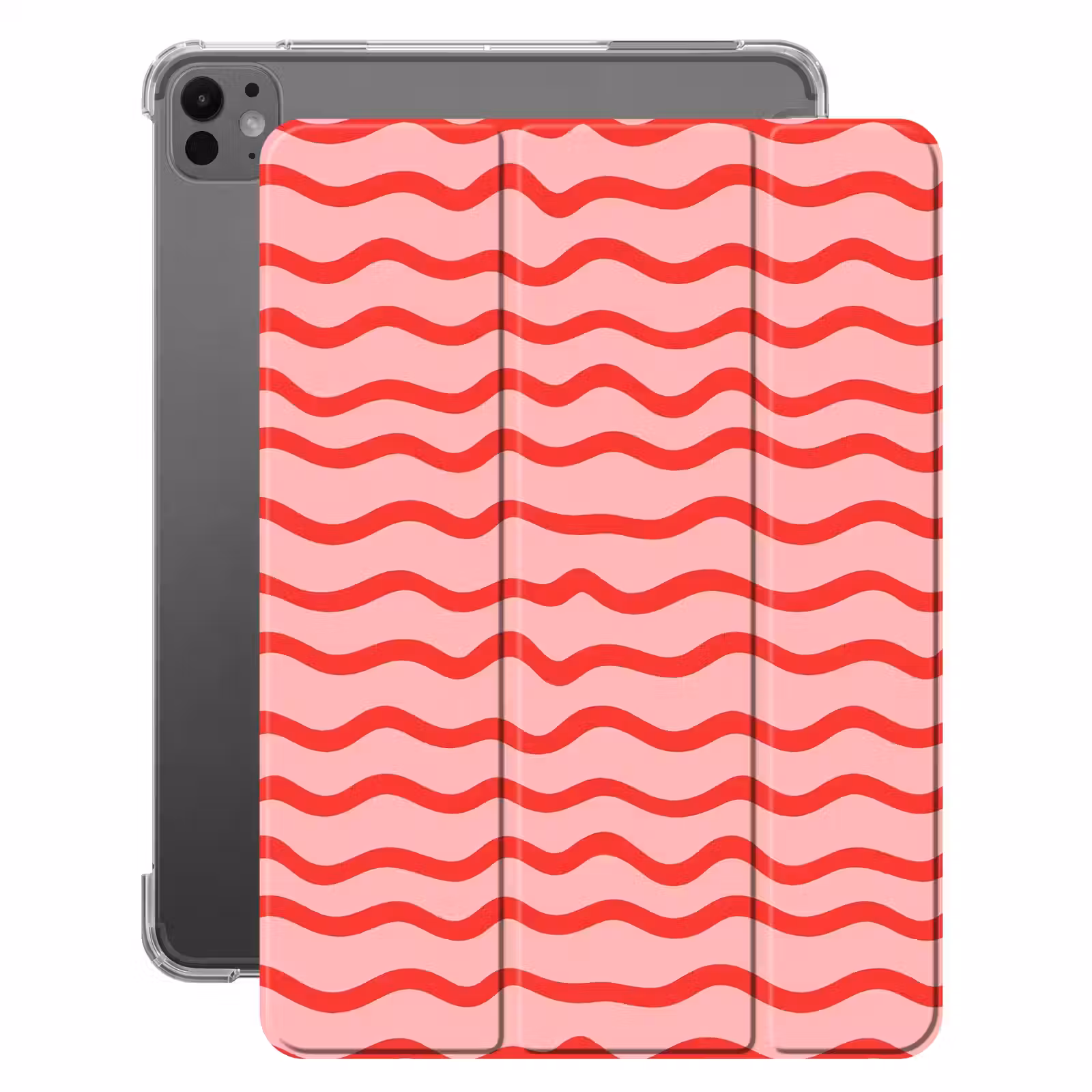 iPad-Hülle - Verspielt - Muster - Rot — 1