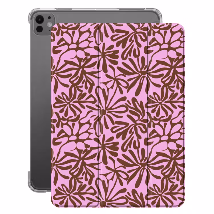 iPad-Hülle - Bio - Muster - Rosa — 1