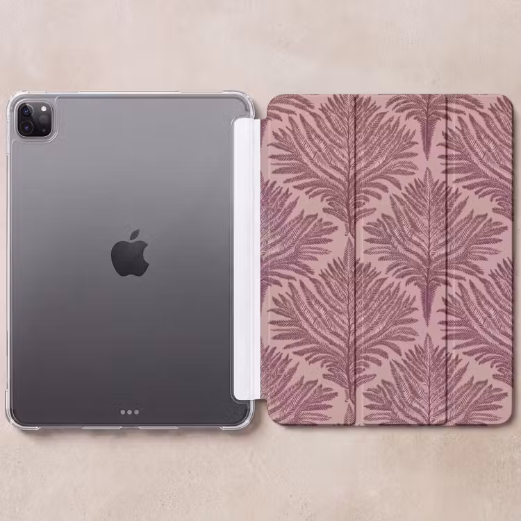 iPad-Hülle - Farn - Muster - Lila — 6