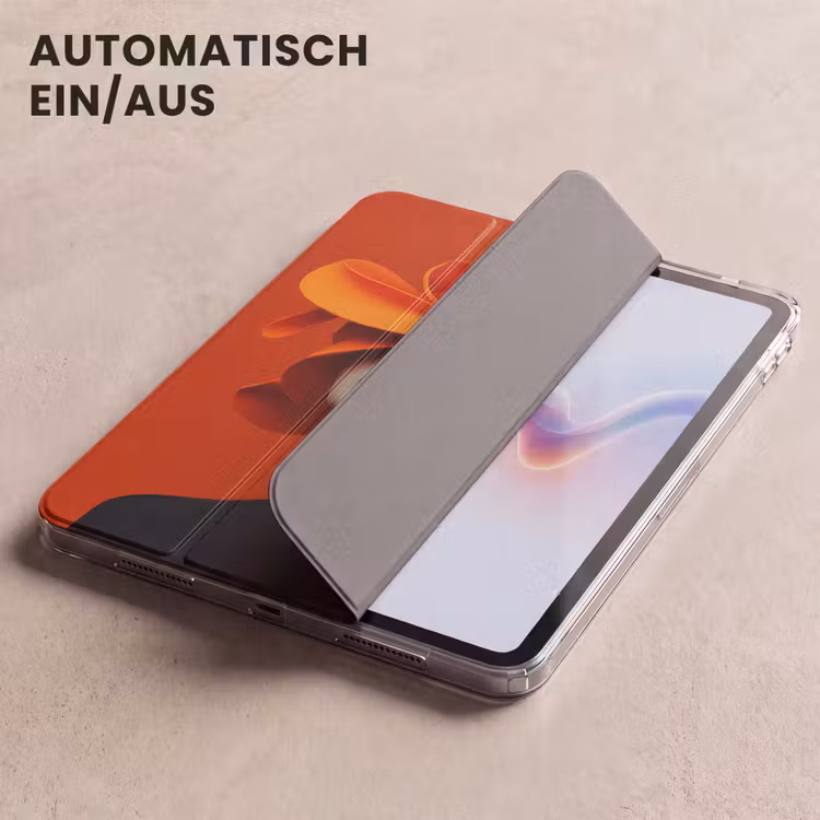 iPad-Hülle - Orange - Hut - Frau — 5