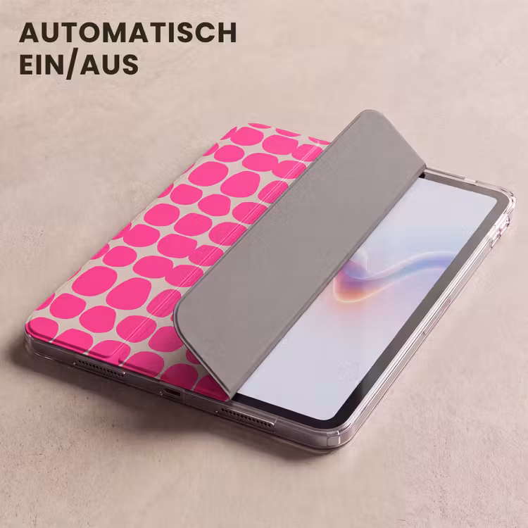 iPad-Hülle - Polka dots - Muster - Rosa — 5