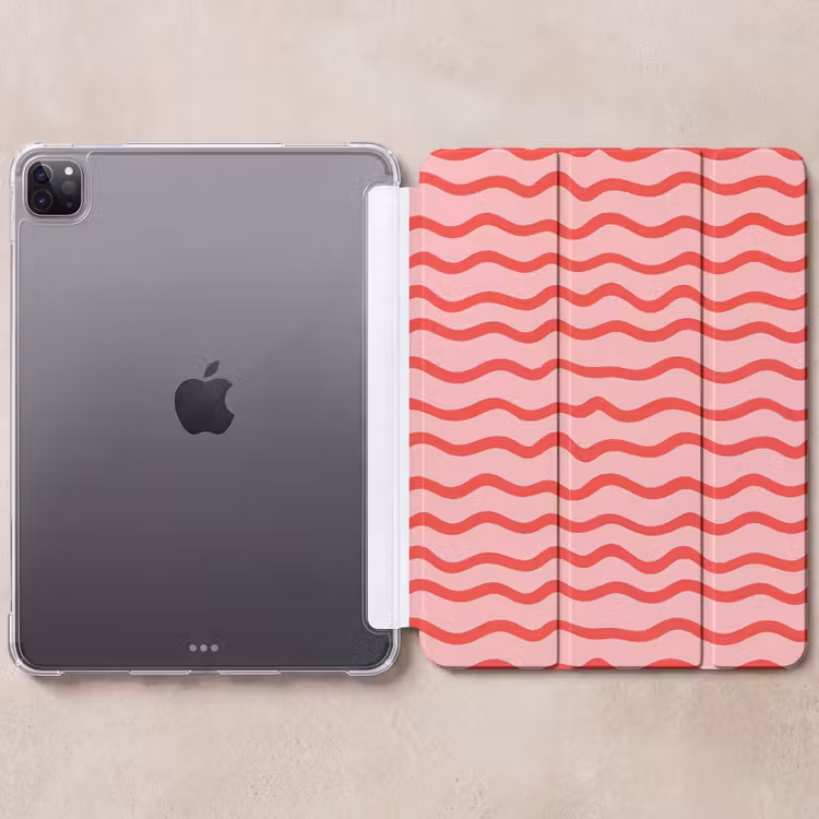 iPad-Hülle - Verspielt - Muster - Rot — 6