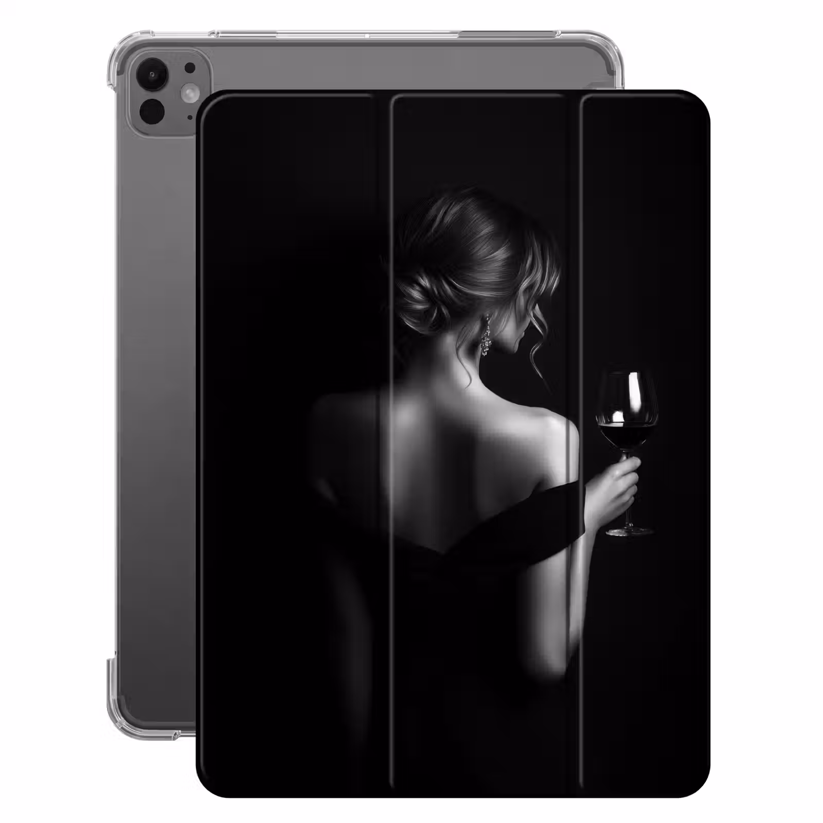 iPad-Hülle - Frau - Wein - Kleid — 1