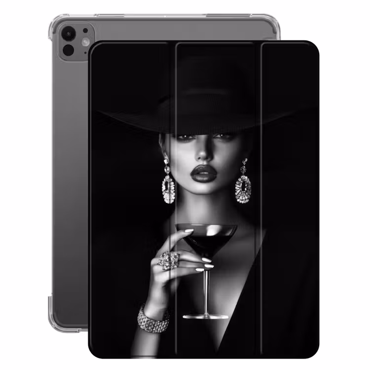 iPad-Hülle - Frau - Cocktail - Schick — 1