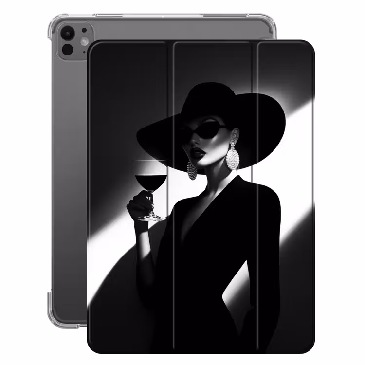 iPad-Hülle - Frau - Wein - Chic — 1