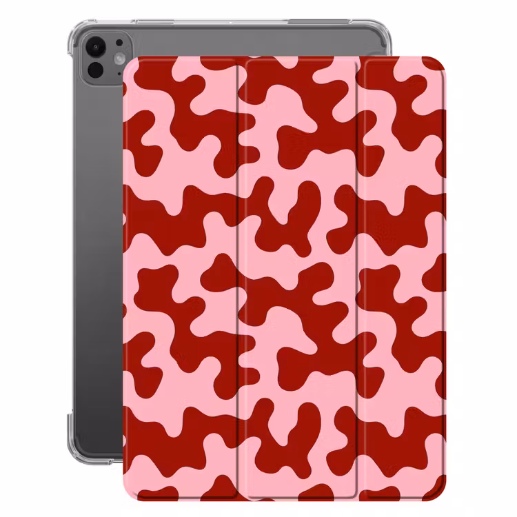 iPad-Hülle - Modern - Abstrakt - Rot — 1