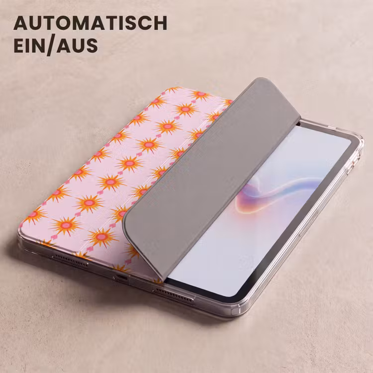 iPad-Hülle - Sonne - Motiv - Rosa — 5