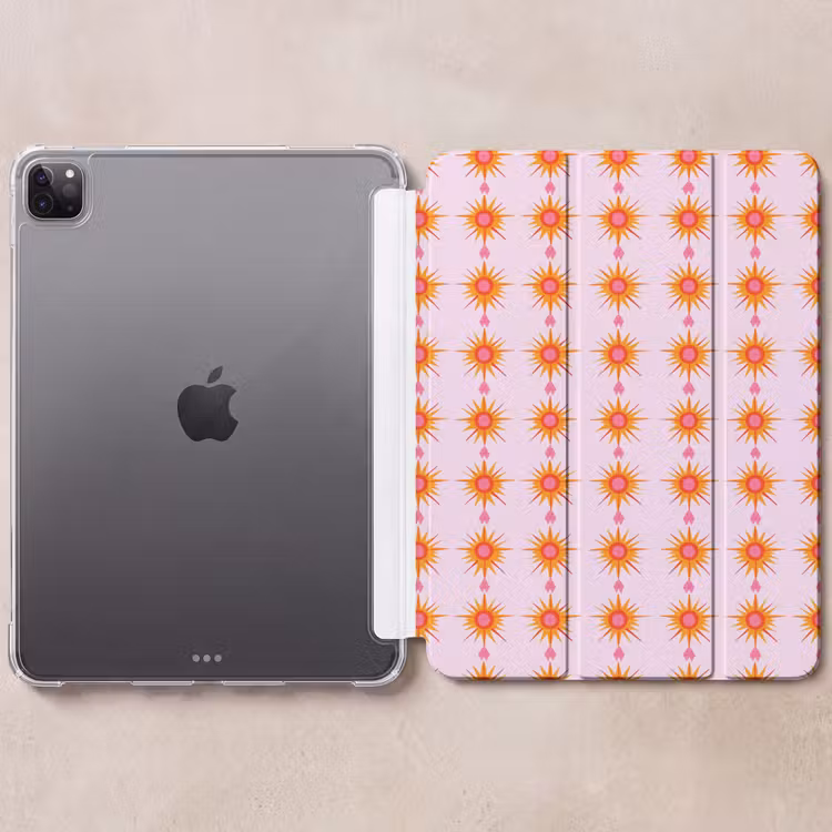 iPad-Hülle - Sonne - Motiv - Rosa — 6