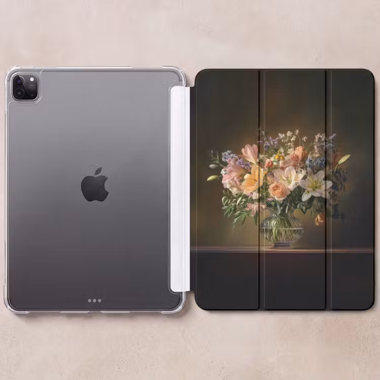 iPad-Hülle - Gläser - Blumen - Blumenstrauß - Farben — 6
