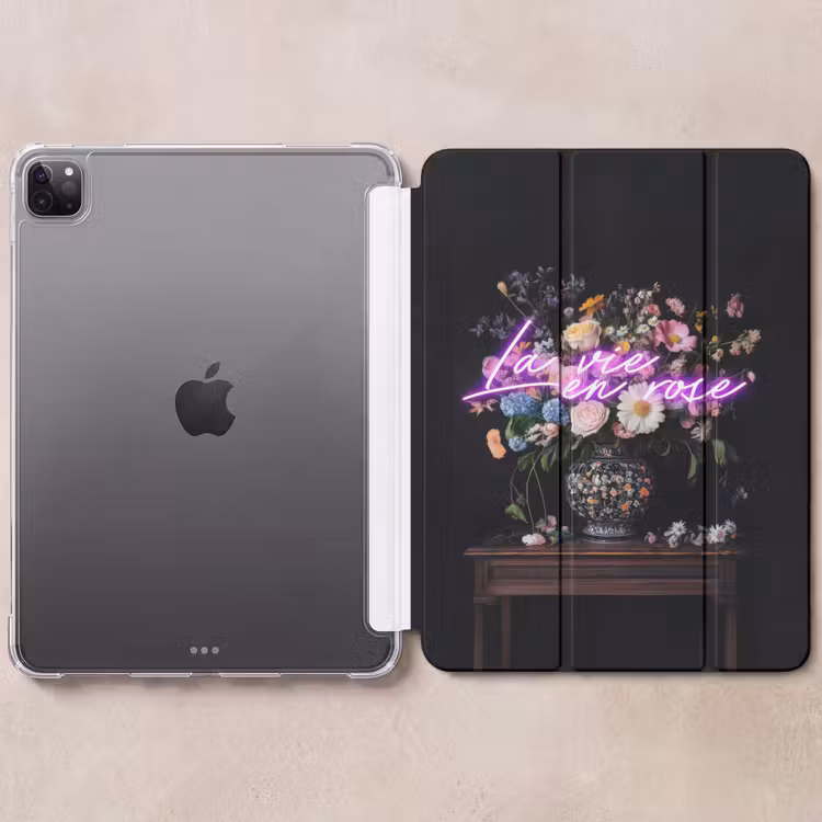 iPad-Hülle - Neon - Vase - Blumen — 6