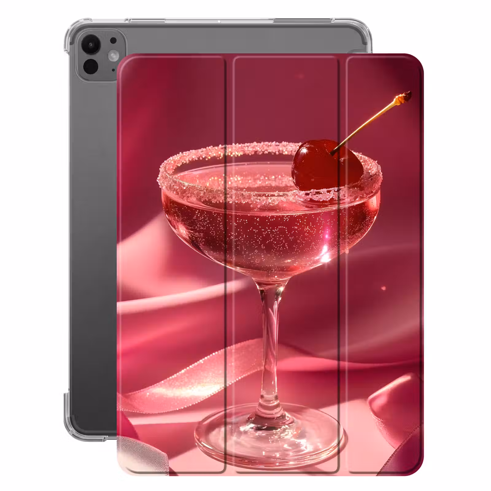 iPad-Hülle - Cocktail - Rosa - Luxe — 1