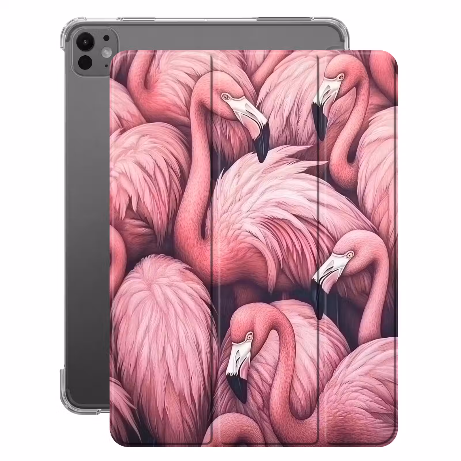 iPad-Hülle - Flamingo - Rosa - Tiere — 1