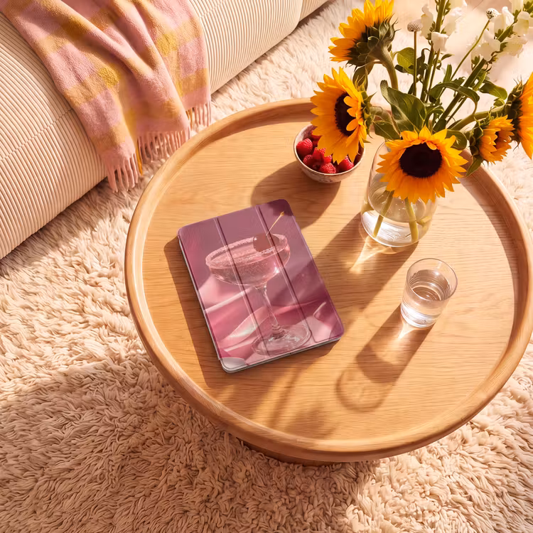 iPad-Hülle - Cocktail - Rosa - Luxe — 2