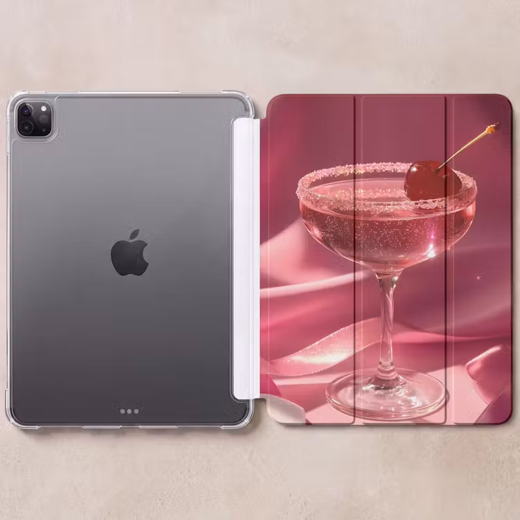 iPad-Hülle - Cocktail - Rosa - Luxe — 6