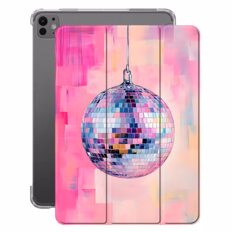 iPad-Hülle - Discoball - Rosa - Farbe — 1