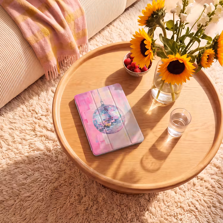 iPad-Hülle - Discoball - Rosa - Farbe — 2