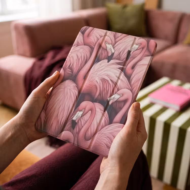iPad-Hülle - Flamingo - Rosa - Tiere — 4