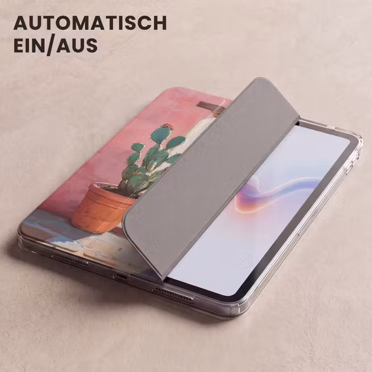 iPad-Hülle - Meer - Rosa - Kaktus — 5