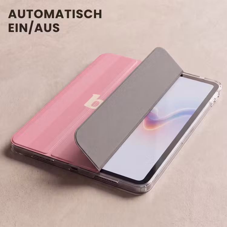 iPad-Hülle - Rosa - Gestreift - Belle — 5
