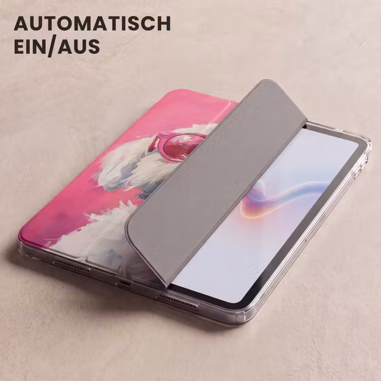 iPad-Hülle - Rosa - Hund - Blase — 5