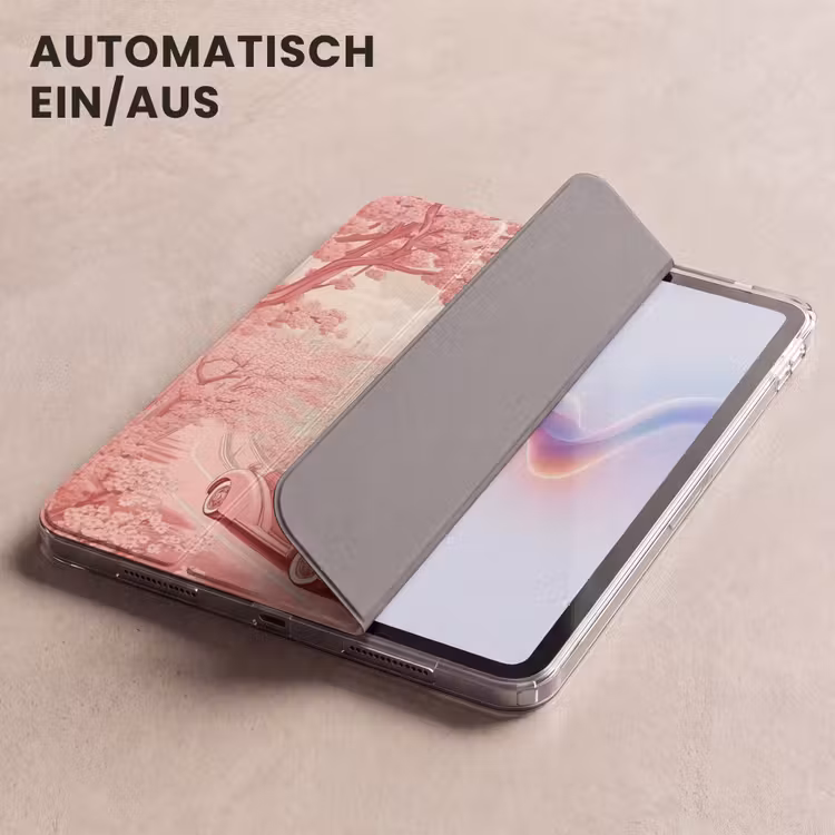 iPad-Hülle - Stadt - Auto - Rosa — 5