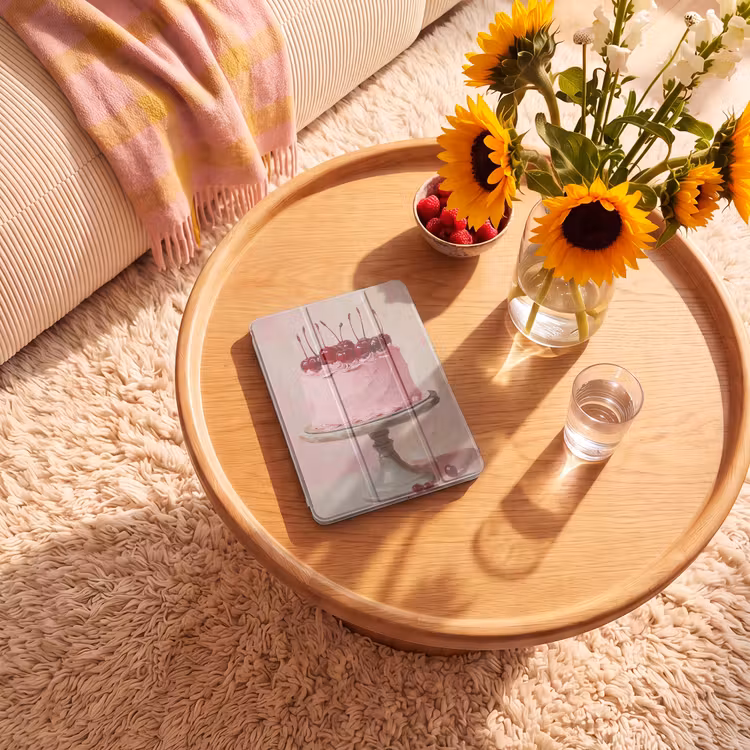 iPad-Hülle - Torte - Rosa - Kirsche — 2