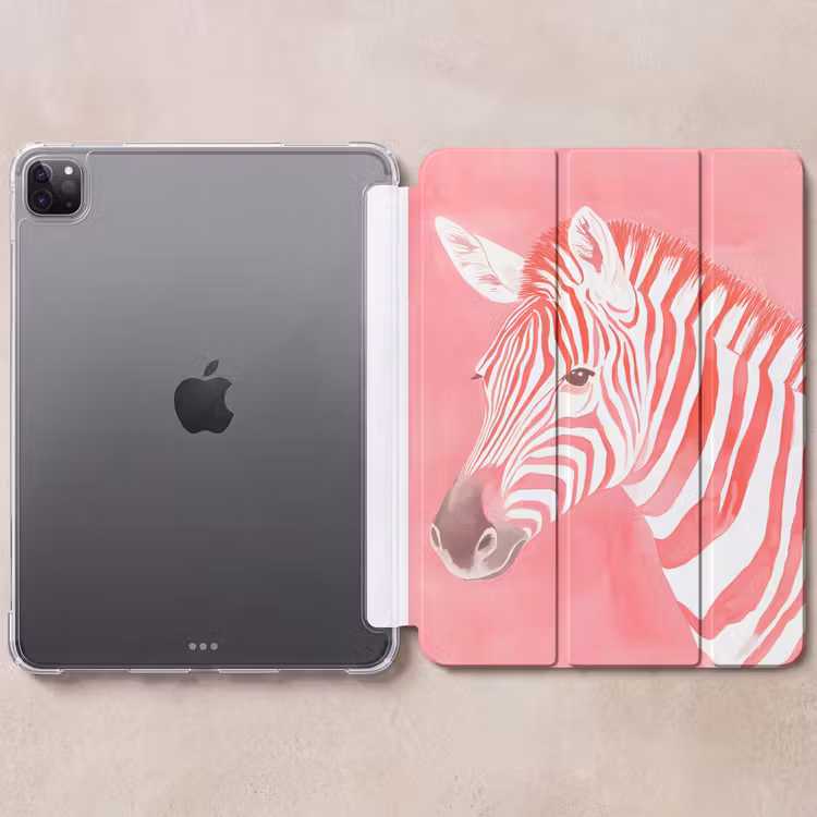 iPad-Hülle - Zebra - Rosa - Farbe — 6