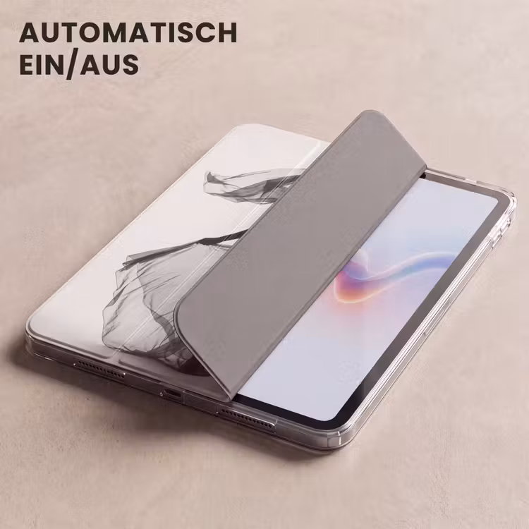 iPad-Hülle - Frau - Schleier - Porträt - Schwarz - Weiß - Künstlerisch — 5