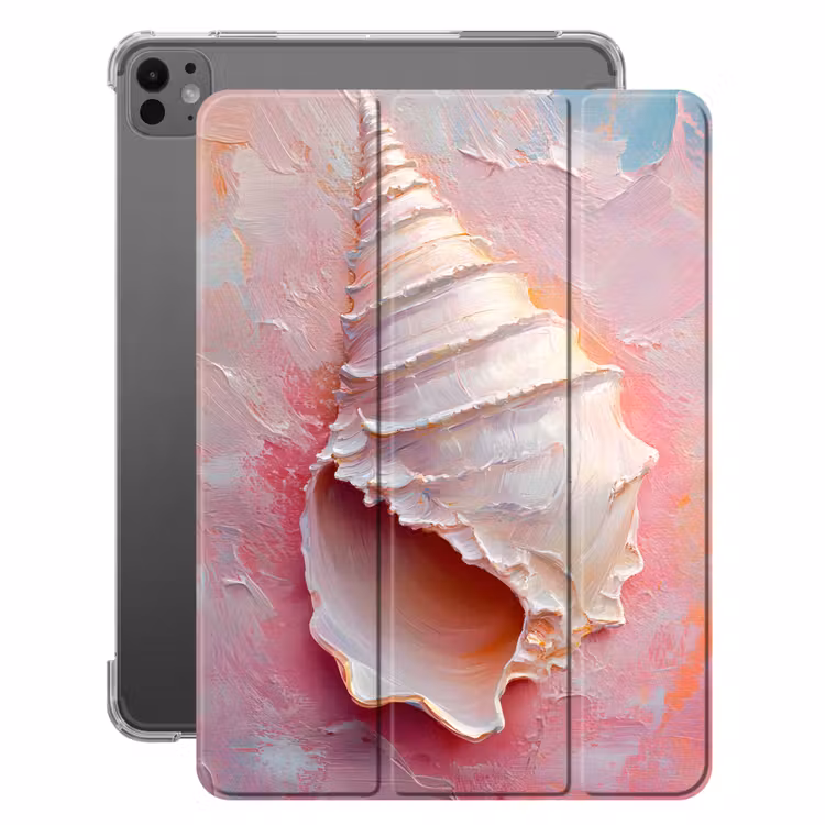 iPad-Hülle - Muschel - Pastell - Rosa — 1