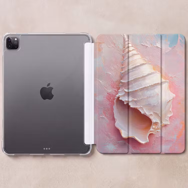 iPad-Hülle - Muschel - Pastell - Rosa — 6