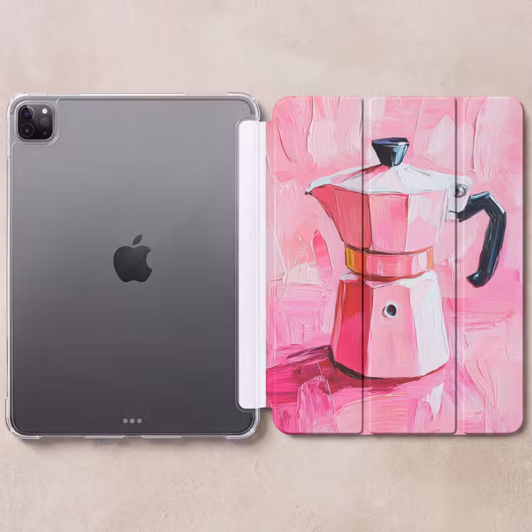 iPad-Hülle - Rosa - Farbe - Kaffee — 6