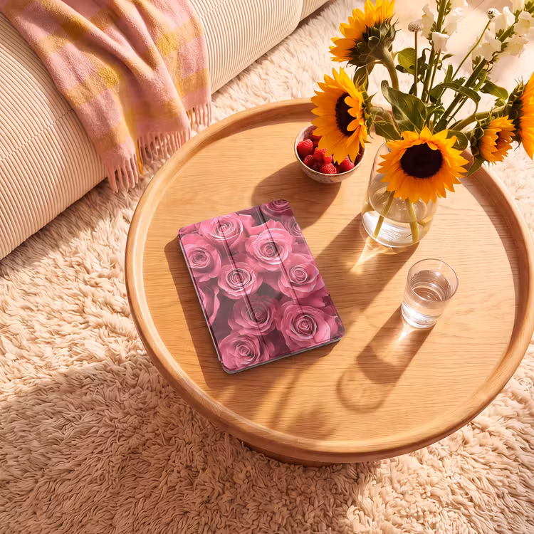iPad-Hülle - Rosen - Rosa - Blume — 2