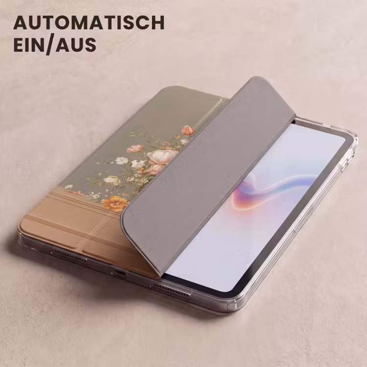 iPad-Hülle - Neutral - Blumen - Blumenstrauß - Vase — 5